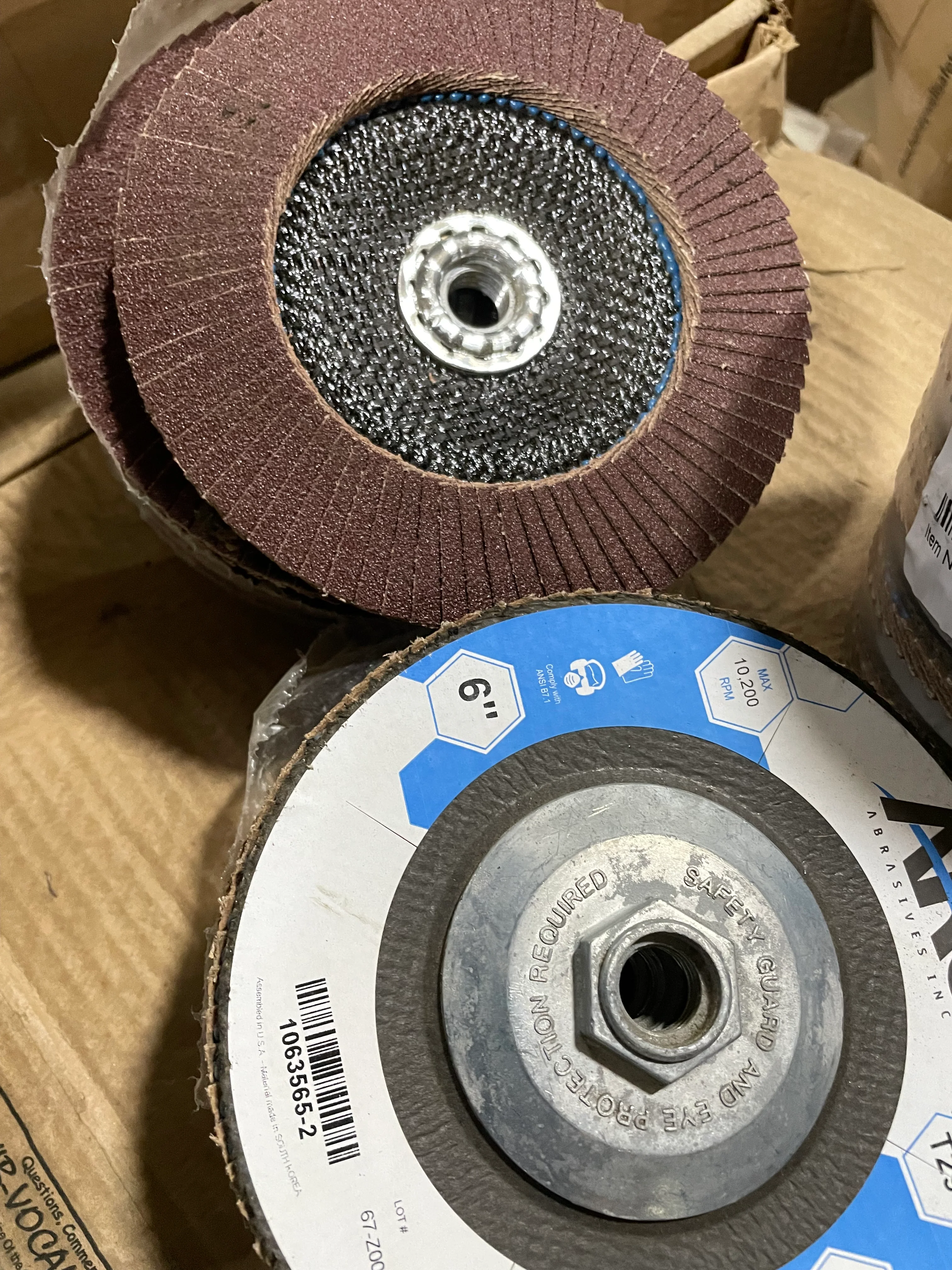 Arc Abrasives 1063565-2 Flap Disc FG/T29 - New Surplus - Image 3