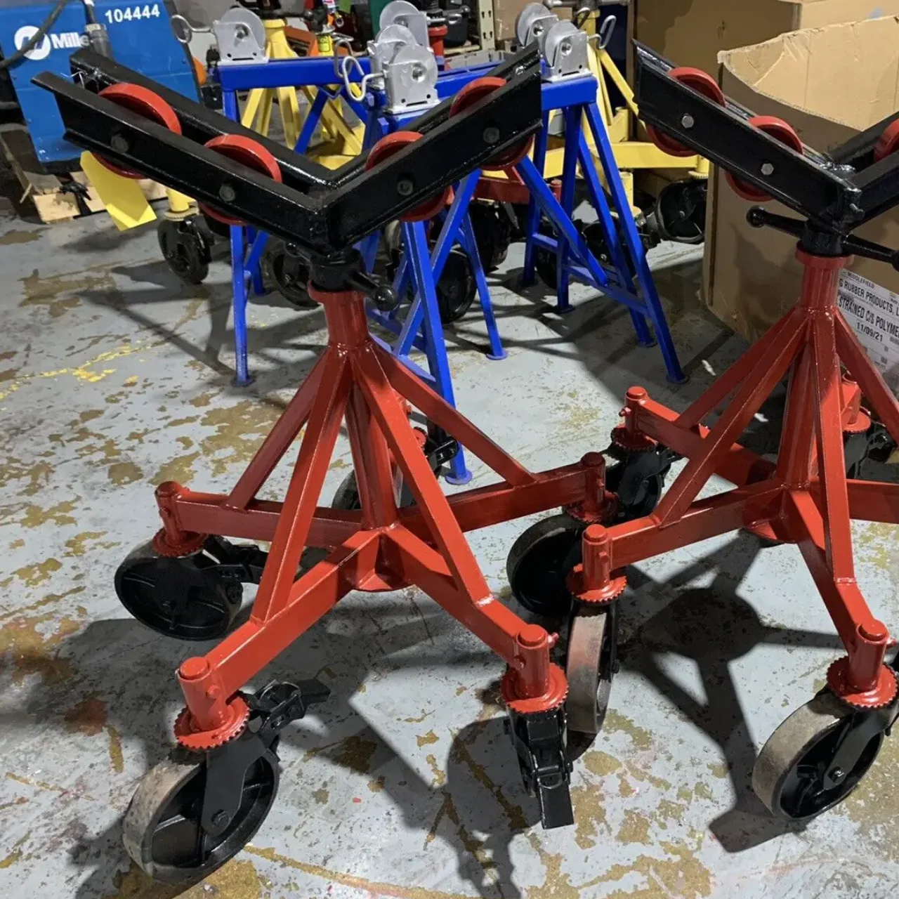 B&B 3510 Giant Jack Pipe Stand with 5 Legs - Reconditioned - Image 3