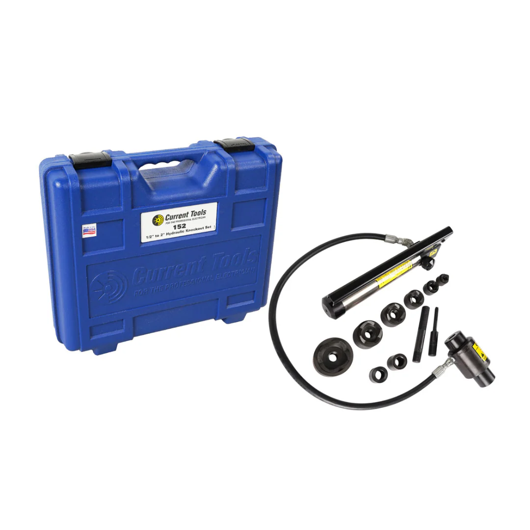 Current Tools 152 Standard Hydraulic Knockout Set - Reconditioned - Image 3