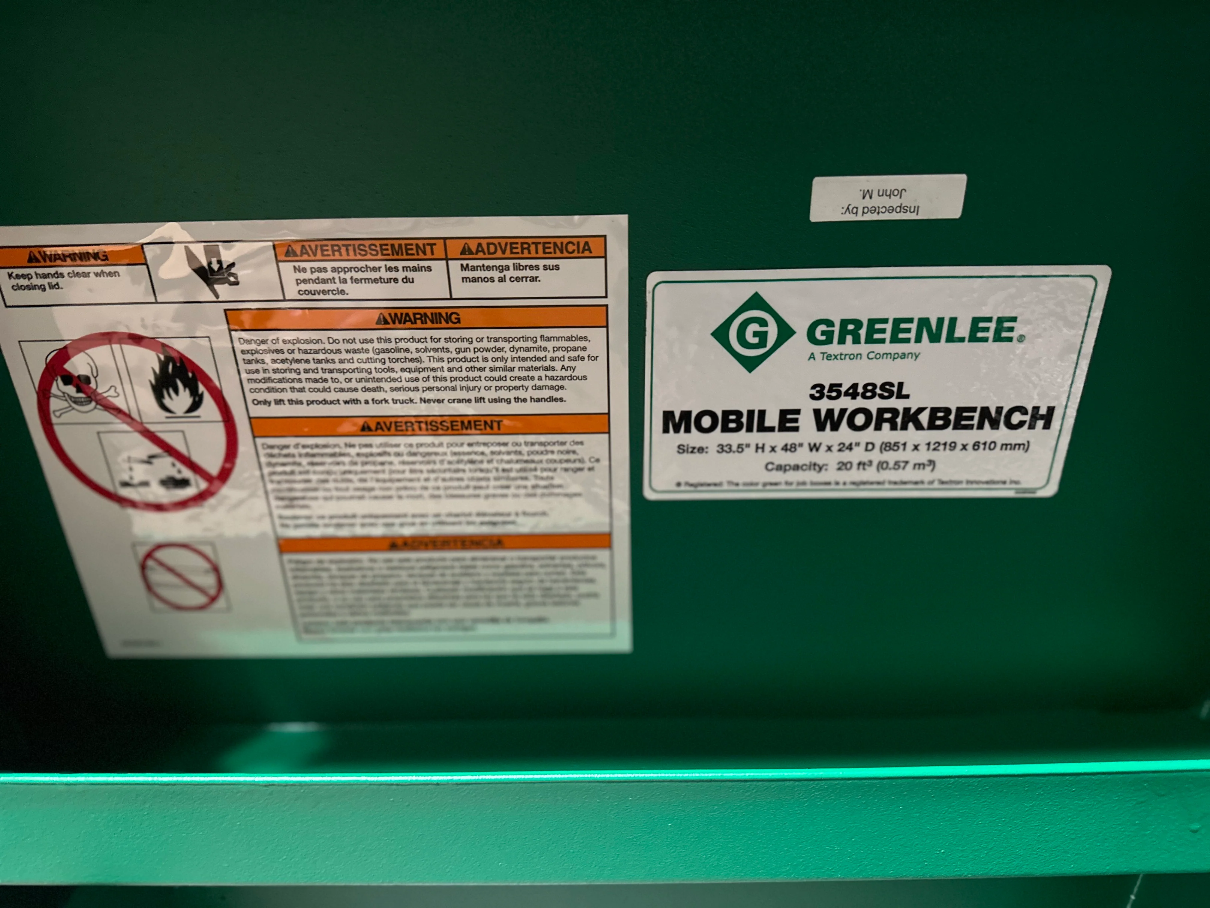 Greenlee 3548SLS Training Center Box - Reconditioned - Image 5