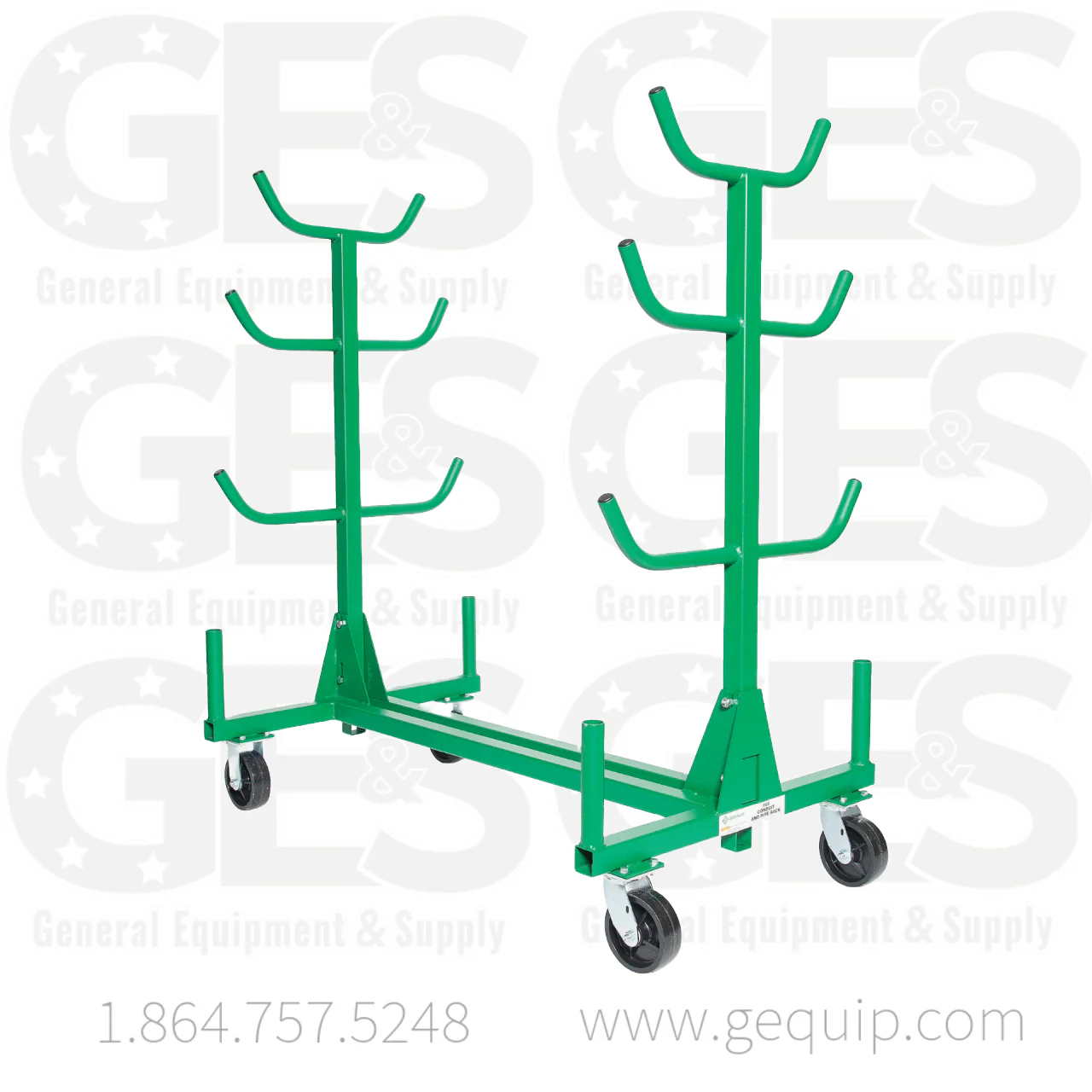 Greenlee 668 Mobile Conduit and Pipe Rack - Reconditioned - Image 5