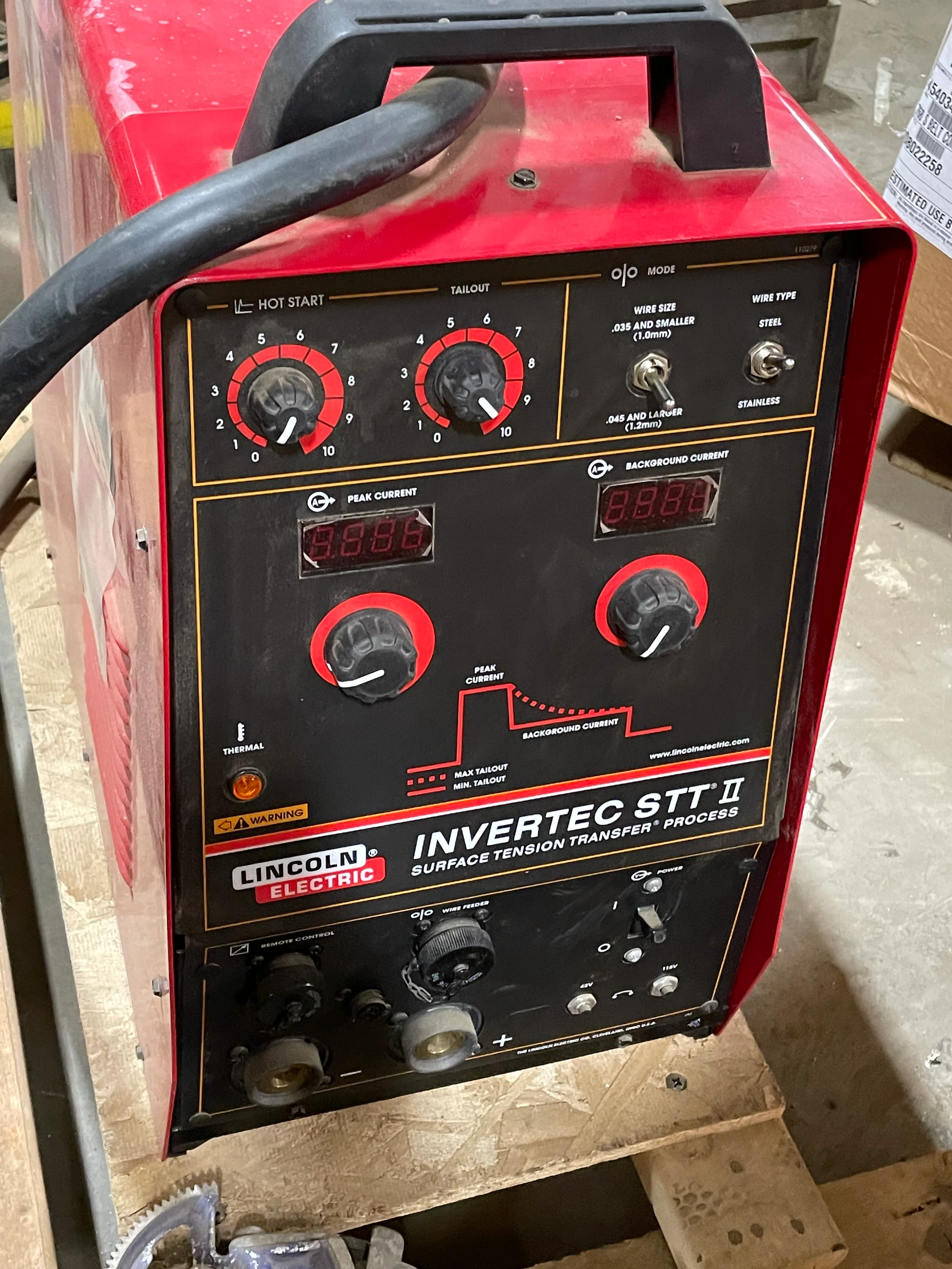 Lincoln Electric K1525-1 Invertec STT II Advanced Process Welder - New Surplus - Image 4
