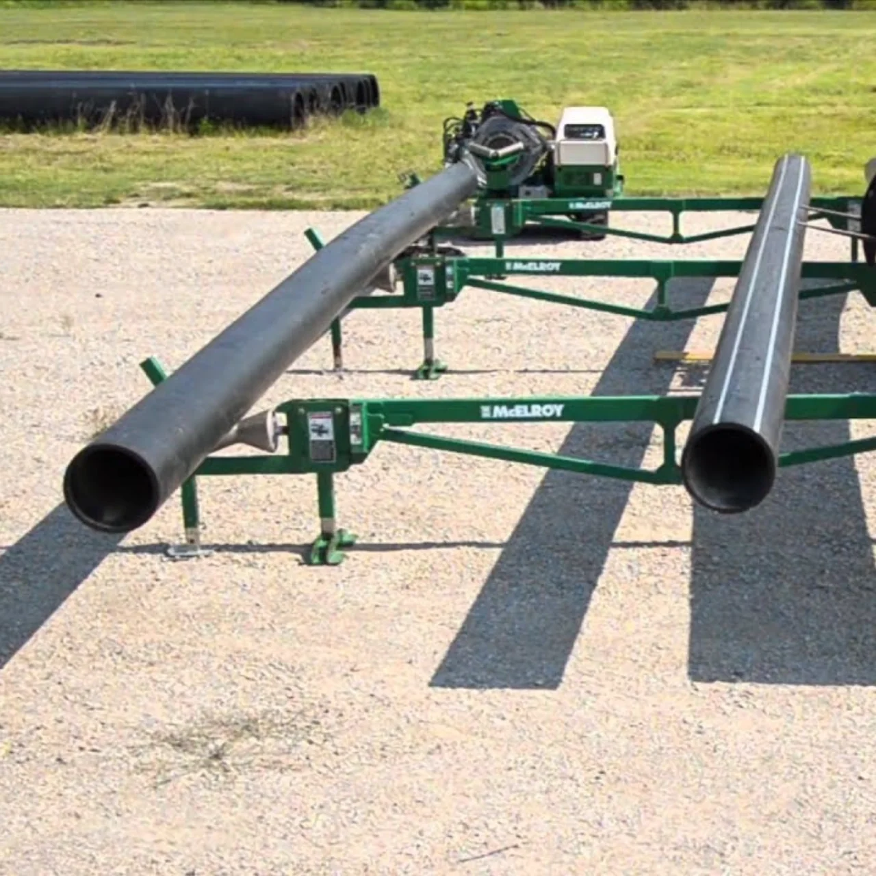 McElroy 1875504 Compact PolyHorse Kit with Manual Pipe Roller - New Surplus - Image 4