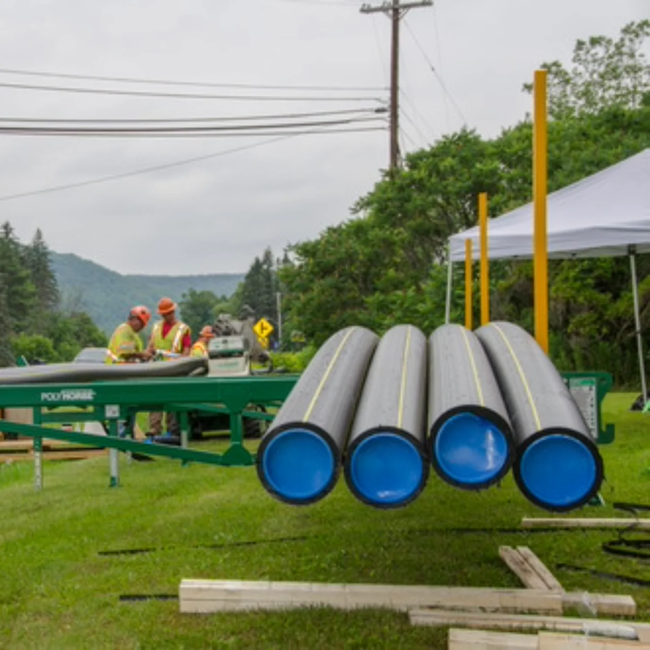 McElroy 1875504 Compact PolyHorse Kit with Manual Pipe Roller - New Surplus - Image 5