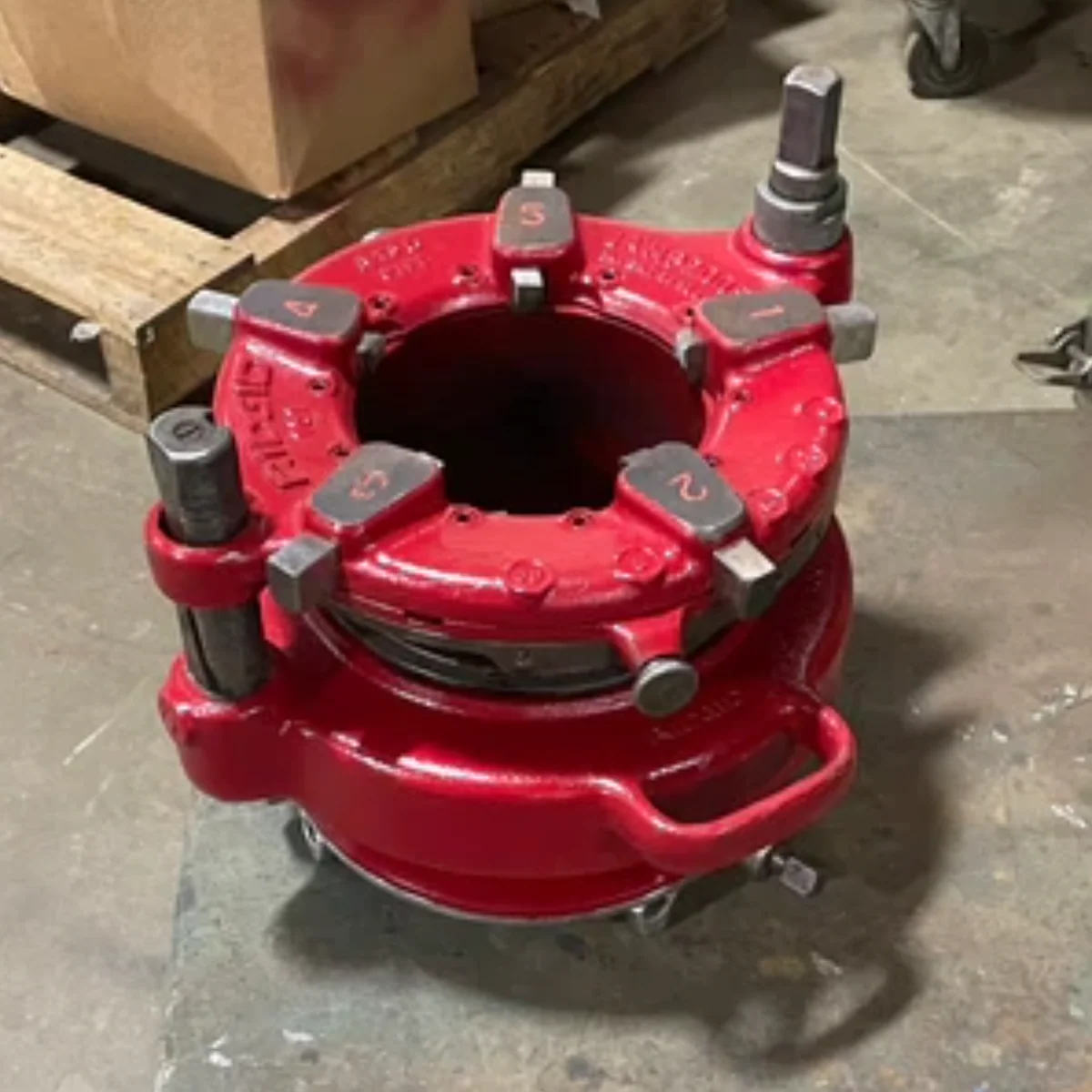 Ridgid 36630 Model 161 Receding Geared Threader for 4in. to 6in. Conduit - Image 3