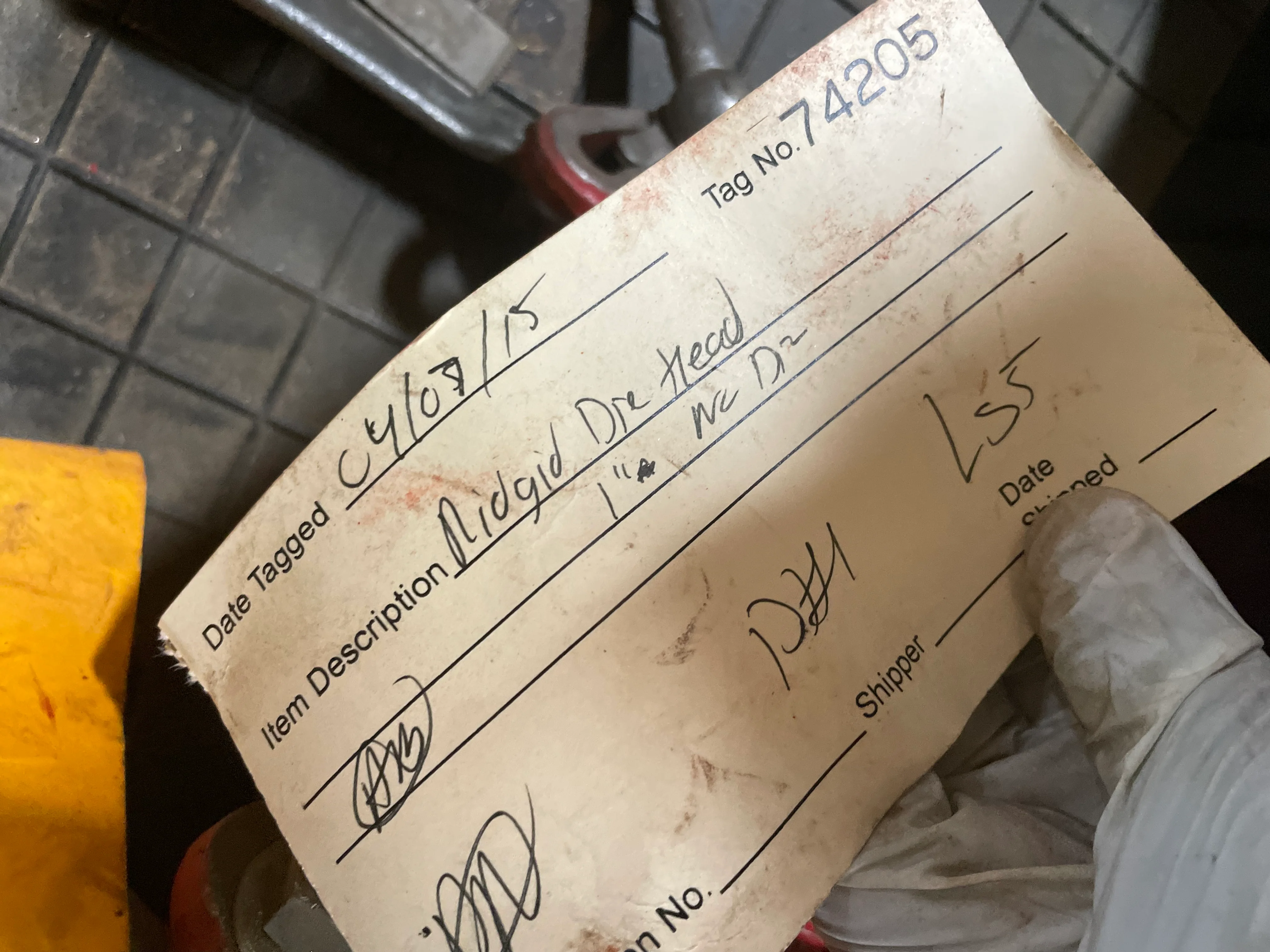 Ridgid 42072 Model 500 Die Head 1 inch - Image 5