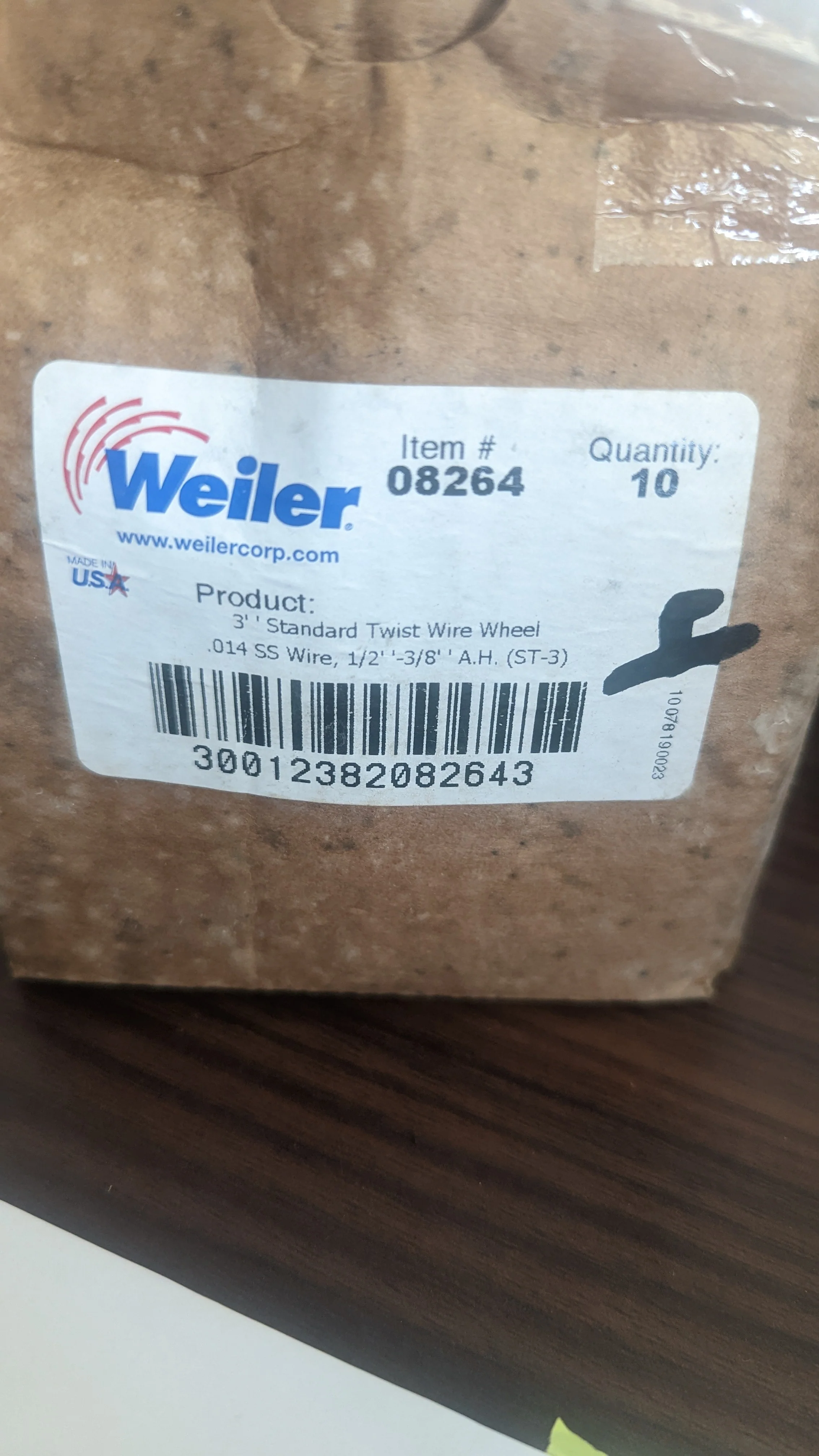 WEILER 08264 3in. STANDARD TWIST WIRE WHEEL - Image 3